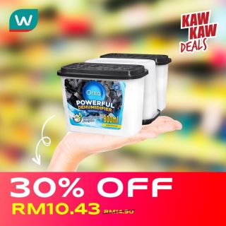 15-20 January 2025: Watsons Malaysia: Up to 40% Off Household Essentials Promotion